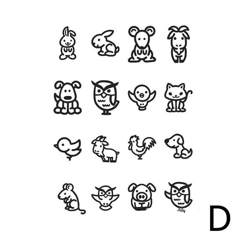 Minimalist, semi-permanent, waterproof, sweatproof, non-reflective, niche, high-end finger tattoo stickers.